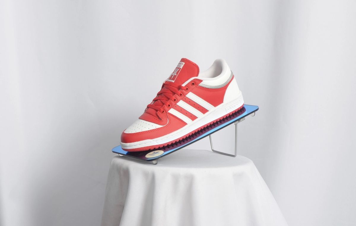Adidas Top Ten Low RB, Scarle/ftwwht/silvmt, Size 8.0 to 13.0