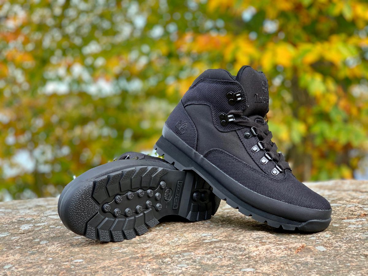 Voorzichtigheid trainer nakomelingen Timberland Euro Hiker Mid Hiker, Black Knit, Men Size 7.5 to 13.0, Product  Code# TB0A15RX001