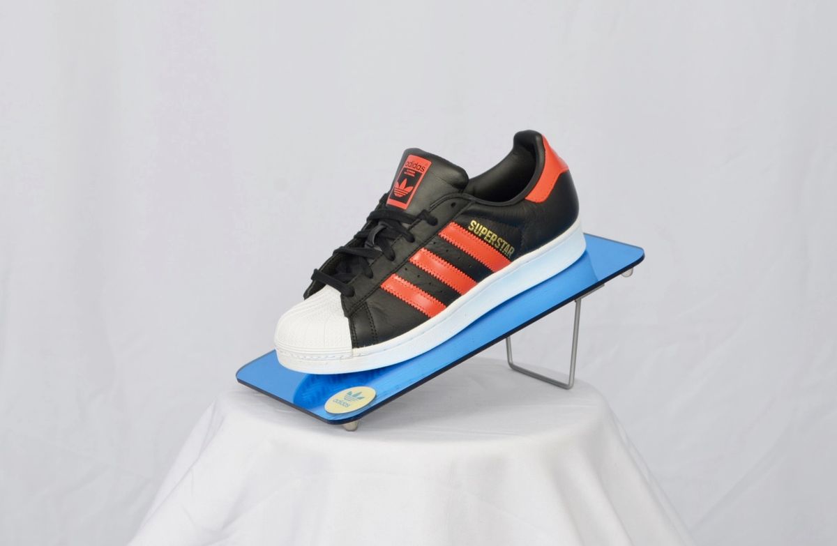 Adidas Superstar, Cblack/Borang/Ftwwht, Adult Size 6.5 to 14.0, Product  Code# B41994