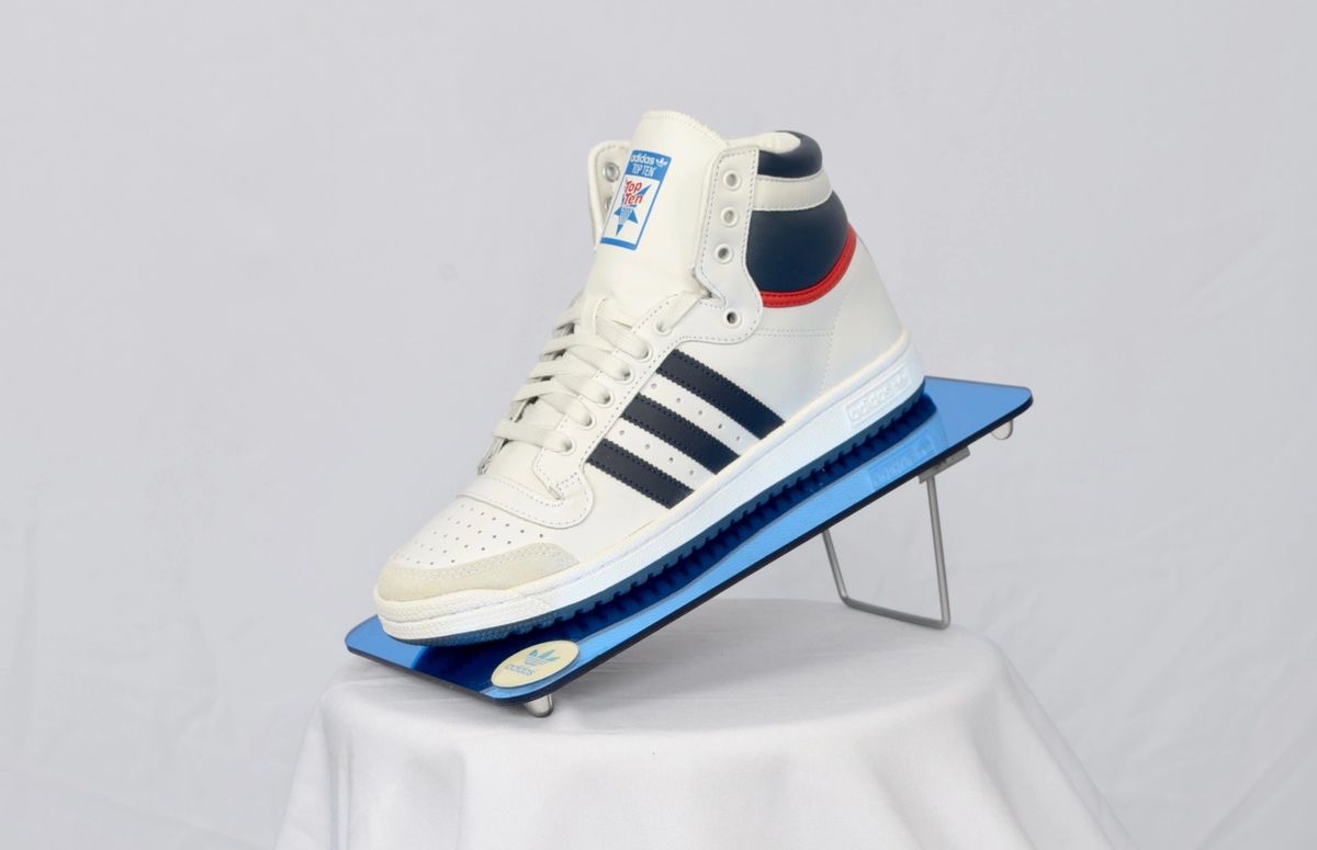 Adidas Top Ten, Neowhi/Nny/Colred, Men's Sizes 5.0 to 14.0, Product Code#  D65161