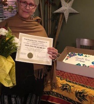 Susan Hamilton Receiving A Diploma