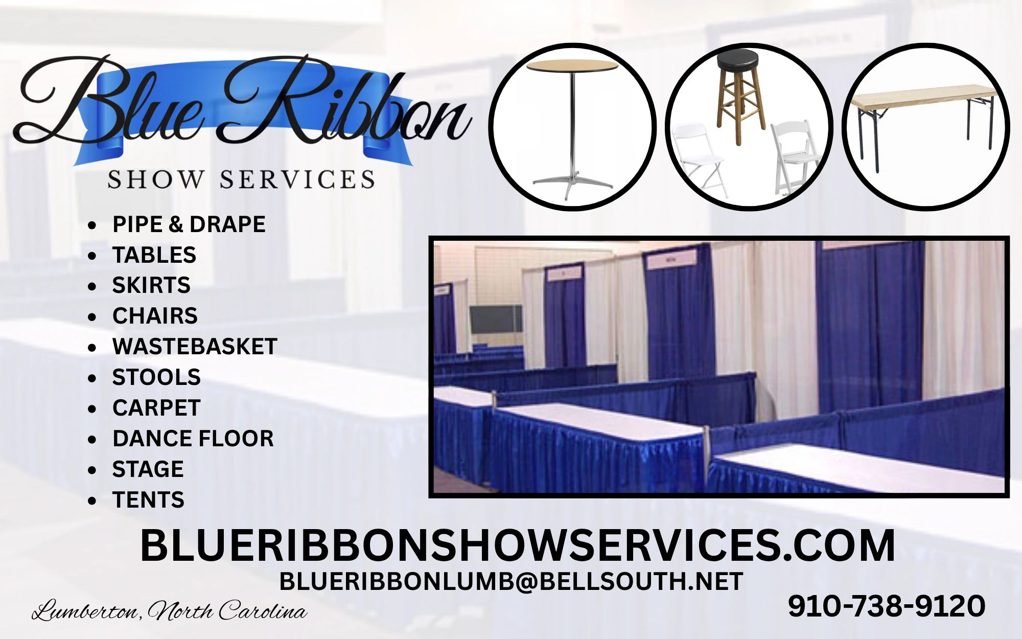 Exhibit Rental Services - Blue Ribbon Show Services