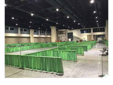 pipe & drape booth rentals