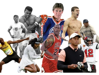 Top ten greatest sportspeople