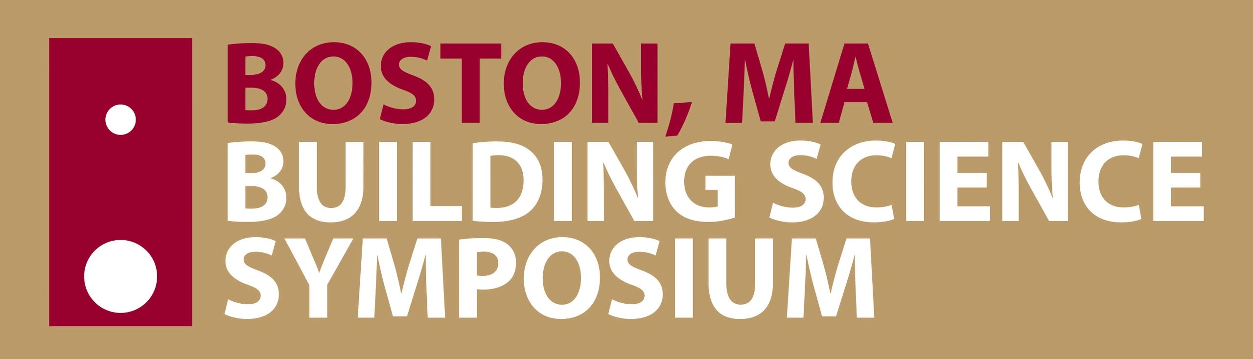 Boston, MA Building Science Symposium logo.