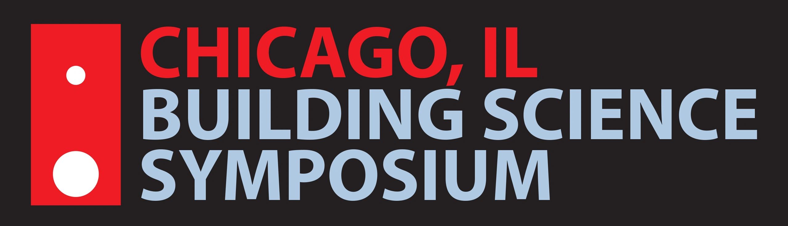 Logo for Chicago Building Science Symposium.