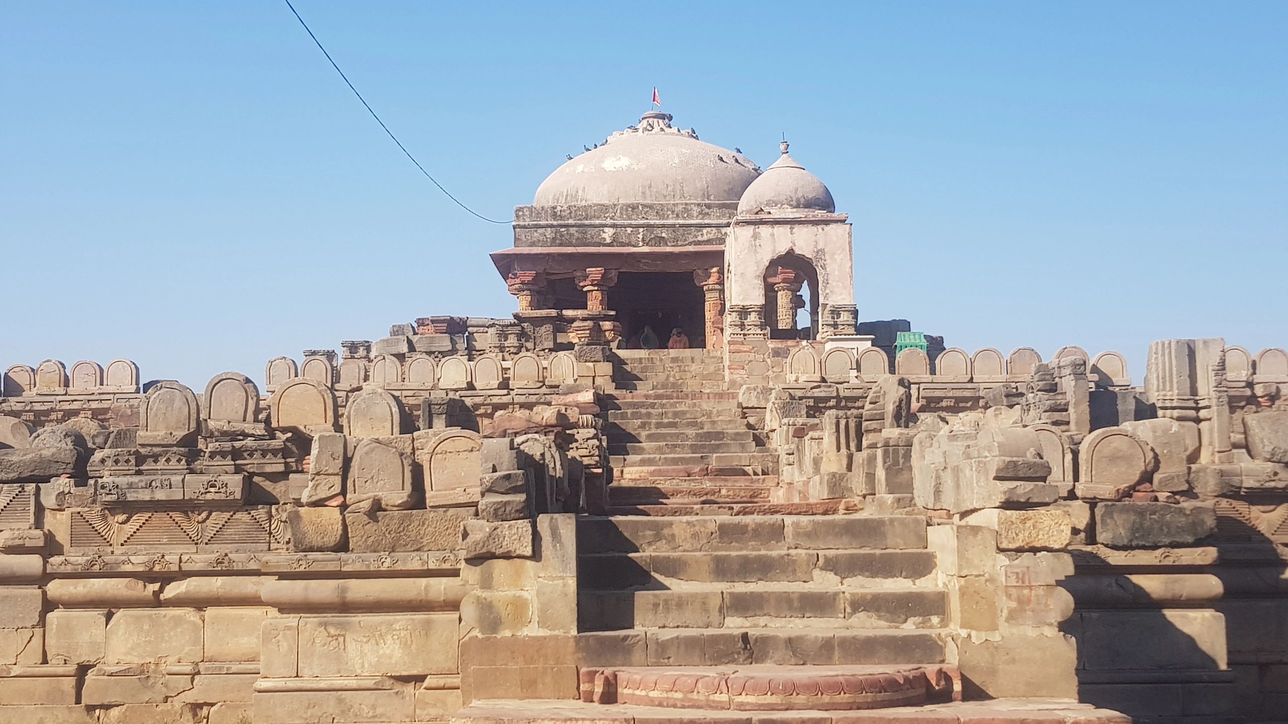 There was also this interesting temple across the road.