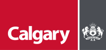 Calgary city logo with official crest.