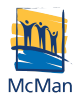 McMan community support logo.