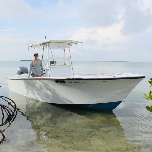 Boat in the Florida Bay