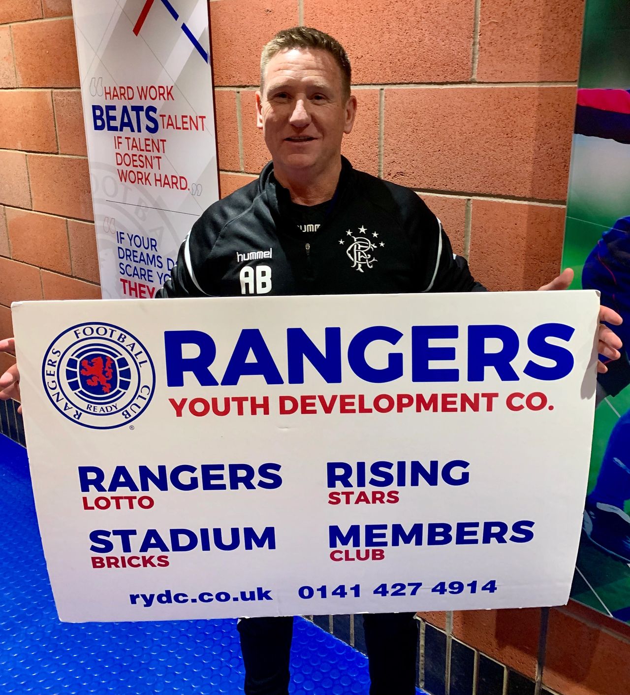 Rangers FC - 💻 Rangers Youth Academy coaches Malky Thomson