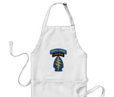 Special Forces Group Green Berets SFGA SF Veterans BBQ Apron