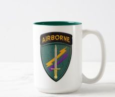 Army USACAPOC(A) special ops civil affairs patch veterans vet Two-Tone Coffee Tea Cup.