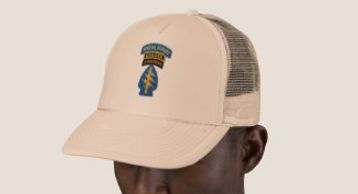 Army Special Forces Green Berets Rangers SF SFGA Trucker Hat