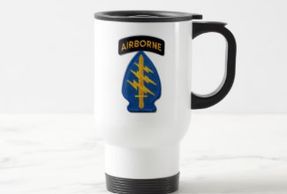 Special Forces Group Green Berets SFG SFGA Travel Cup Mug