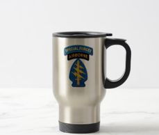 Special Forces Group Green Berets SF SOF SFGA Travel Mug Cup.