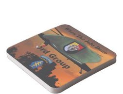 3rd Special Forces Group SF SFGA Green Berets Square Paper Coaster