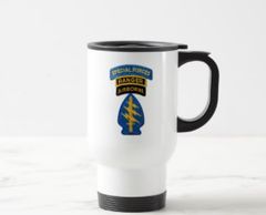 Special Forces Group Green Berets SF SOF SFGA SOC Travel Mug Cup.