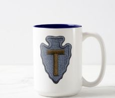 36th INF DIV Infantry Division veterans patchTwo-Tone Coffee Tea Cup.