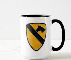 1st Cavalry Division Air Cav Patch Fort Hood Veterans Gifts Coffee Tea Mug Cup