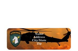 1st Special ops SOC SOCOM Delta Force Veterans return address Label.