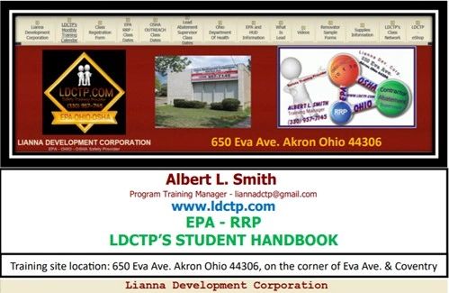 EPA - RRP Student Handbook