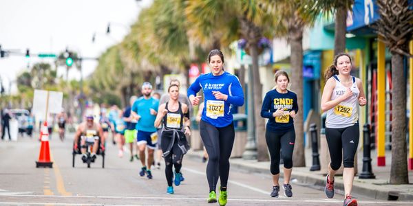 Fun run race half marathon