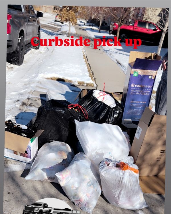 Curbside pickup junk pick up 