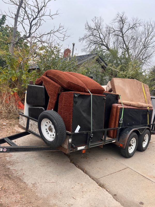 Residential couch removal