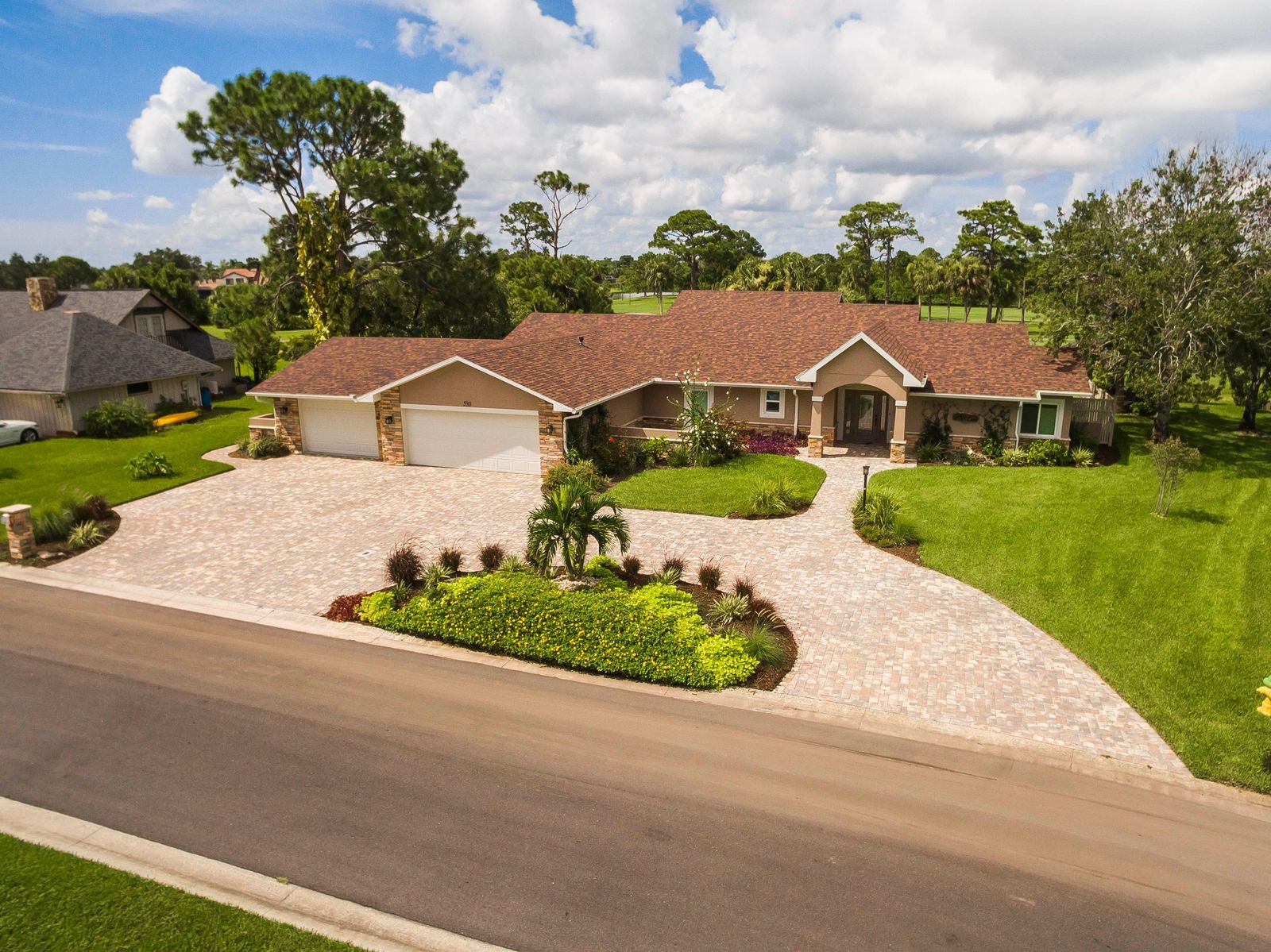 Roof upgrade on a Space Coast home