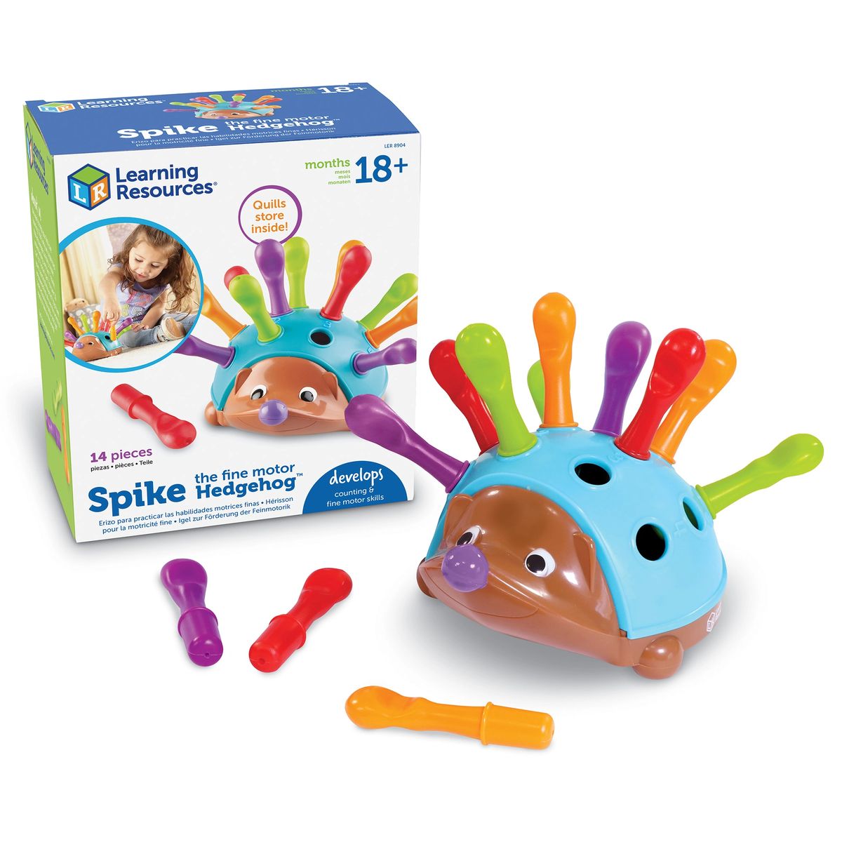 Spike the fine motor hedgehog 