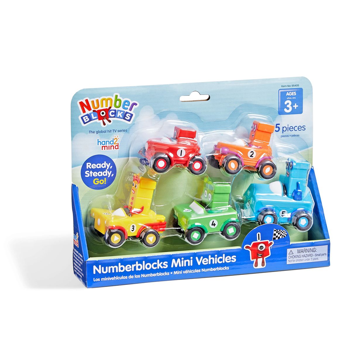 Numberblocks® Mini Vehicles, Set of 5