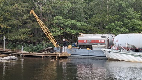 Delivering diesel and 100LL and propane to kabetogama namakan crane lake rainy lake
