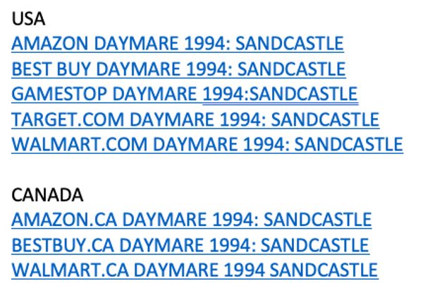 Daymare: 1994 Sandcastle, GS2 Games, PlayStation 4, GS00100 