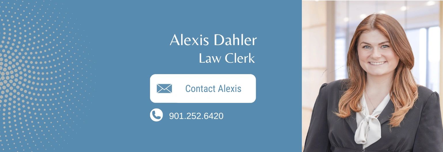ALEXIS DAHLER is a J.D. Candidate at The University of Memphis Law School for the Class of 2025