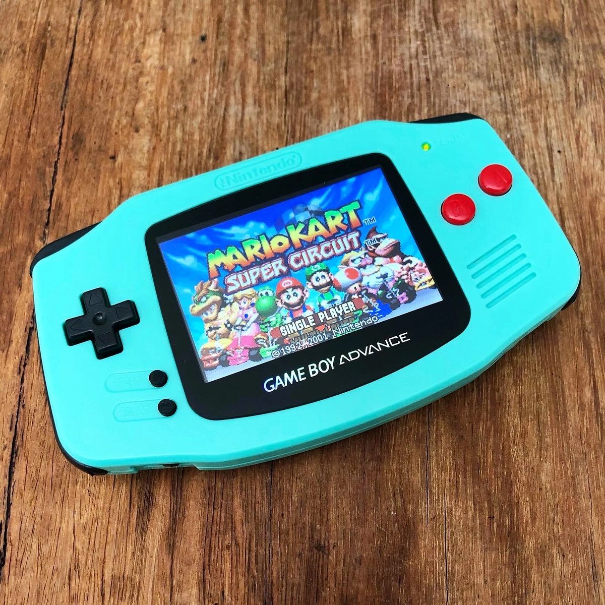 Gameboy Advance - Mint DMG Look IPS BACKLIT