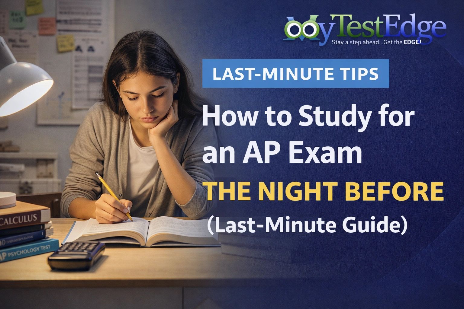 How to Study for an AP Exam the Night Before (Last Minute Guide)
