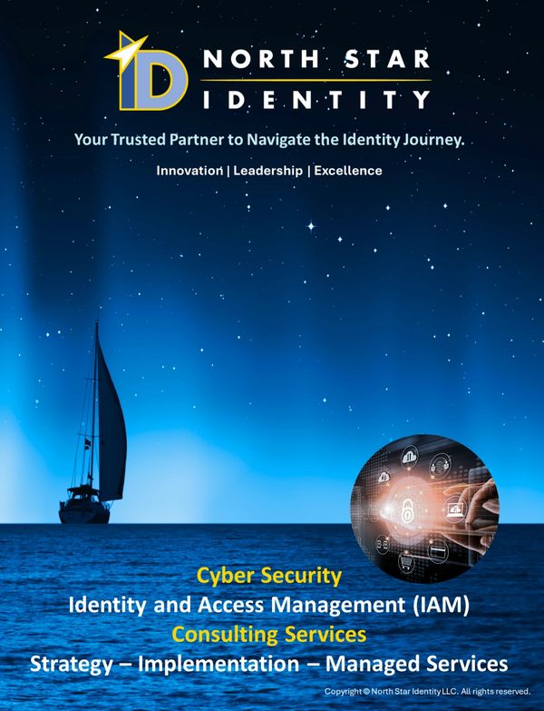 North Star Identity offering cybersecurity and IAM consulting services.