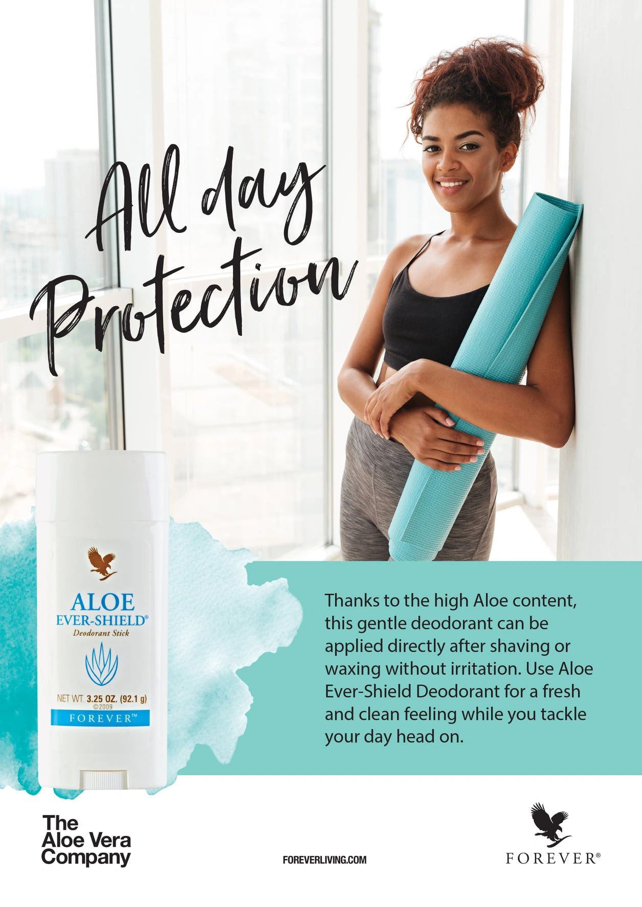 All-day protection against underarm odor