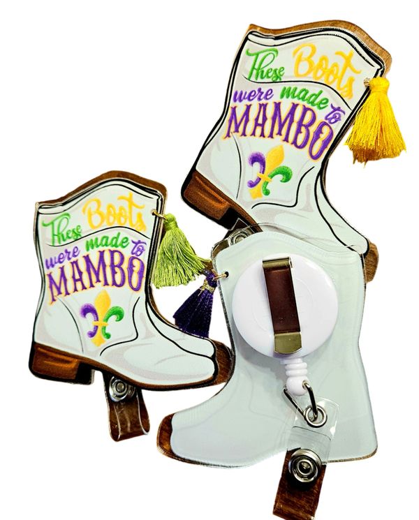 Mambo Boot ID Badge