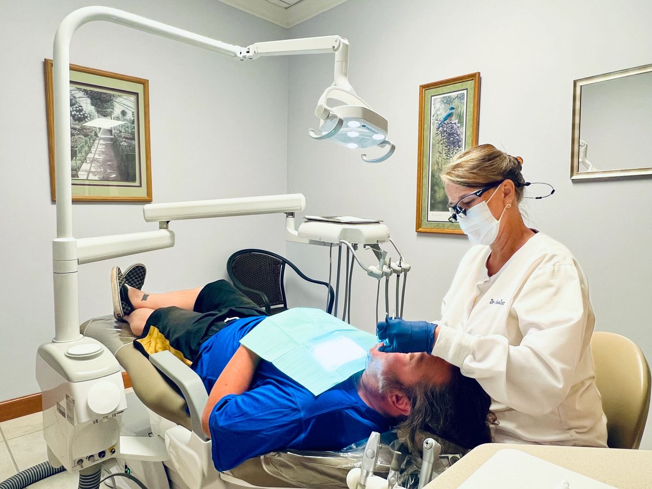 dental exam,  dentist, teeth cleaning, extraction 
