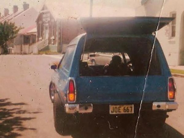 1970's Sydney inner west. Panel van. 