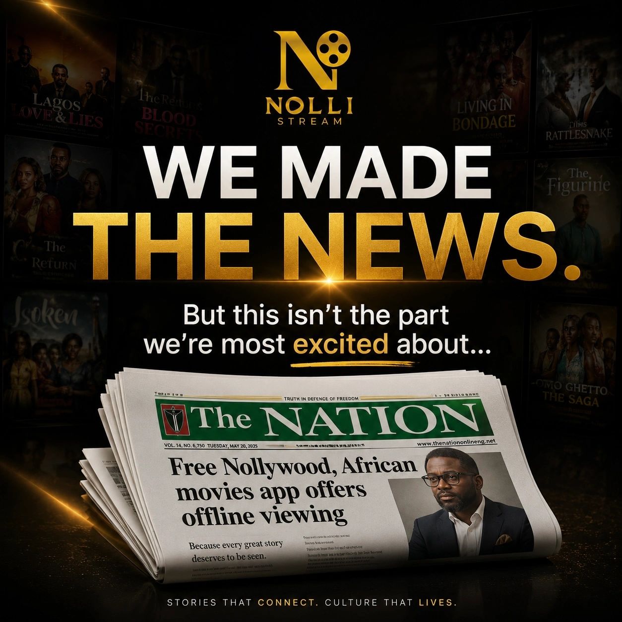 The Nation newspaper recently featured the story behind NolliStream.