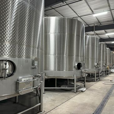 Winery and tanks 