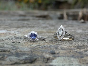 jewellery yorkshire gold harrogate york ripon skipton  hawes leyburn diamond ring  antique vintage