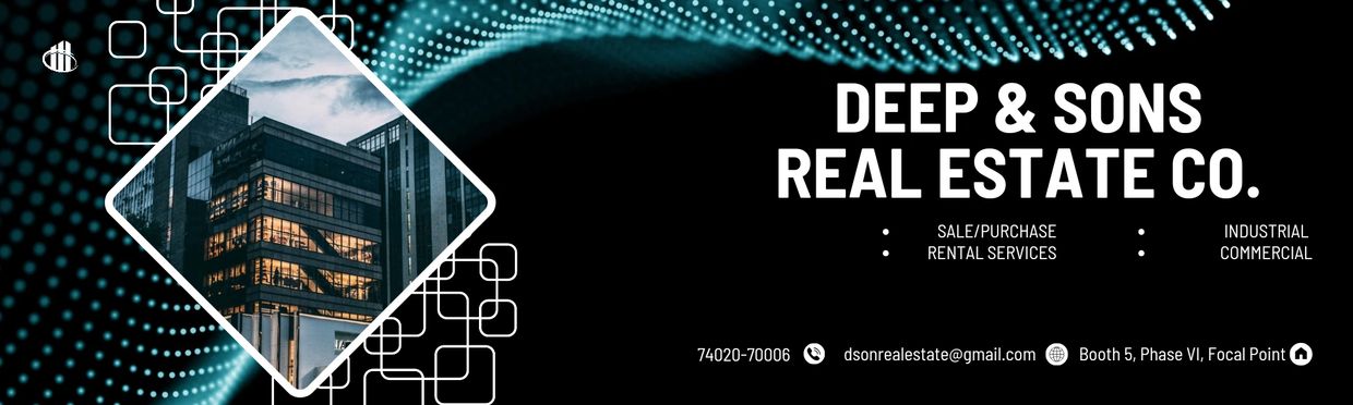 Modern real estate services for industrial and commercial properties by Deep &amp; Sons.