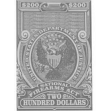 NFA Sales Tax Stamp