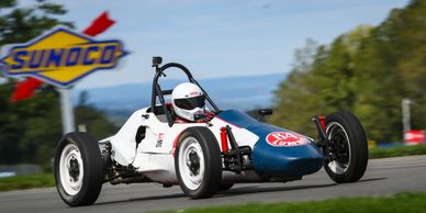 Simple, light, and honest. A classic Formula Vee that rewards momentum and discipline, delivering cl