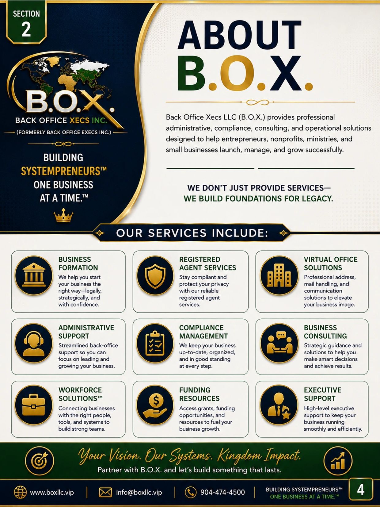 Streamline your business with our expert support.