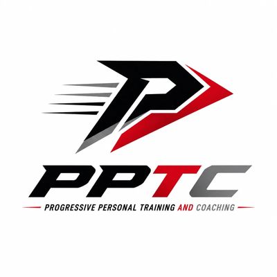 Logo for PPTC, a fitness training and coaching brand.